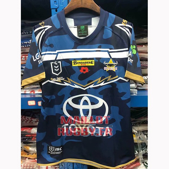 Maillot North Queensland Cowboys Rugby 2019 Domicile